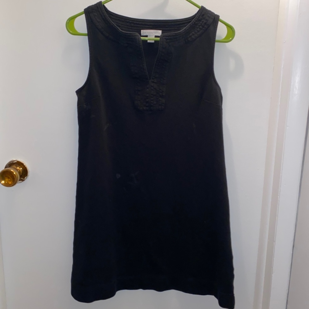Black knee length dress (M)